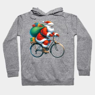 Santa Delivering Gifts Hoodie